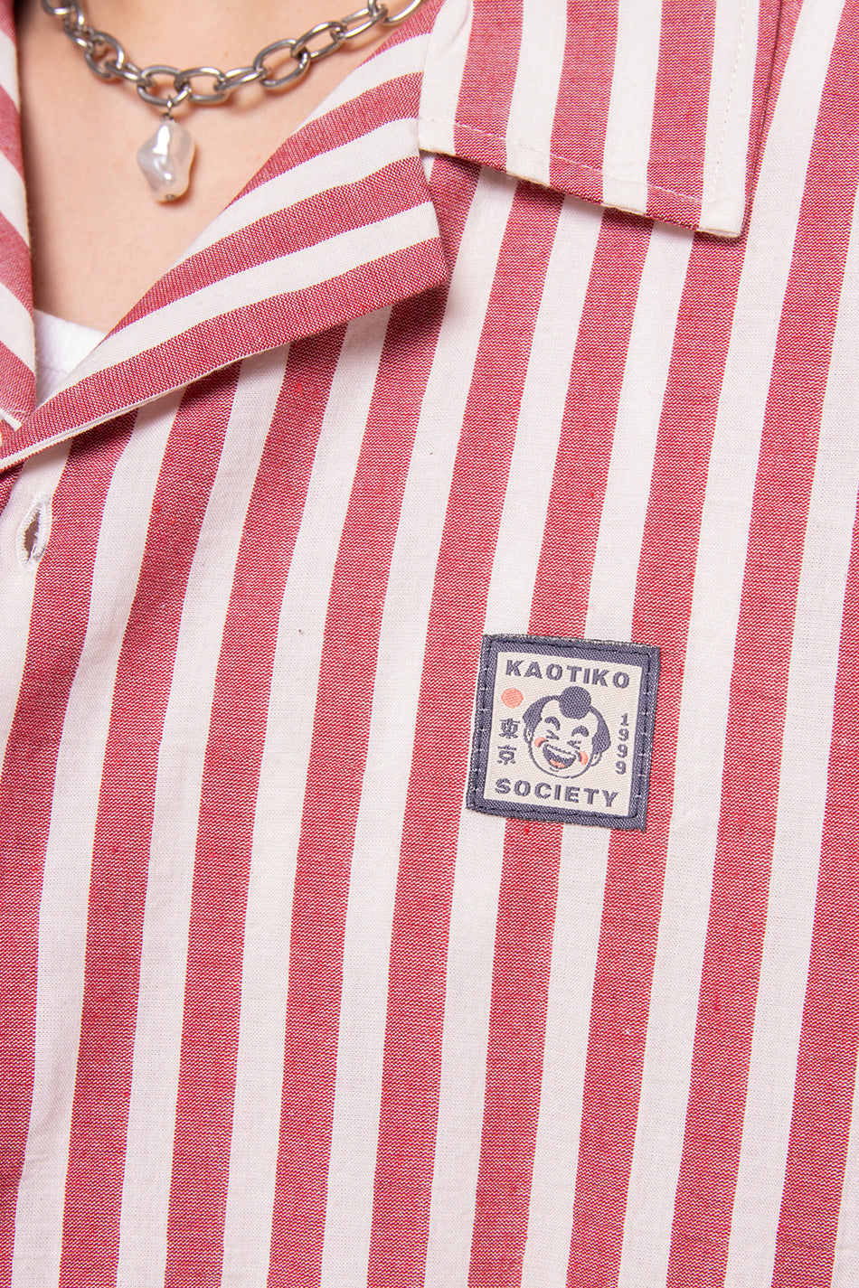 Red Ivory Stripes Sumo Shirt