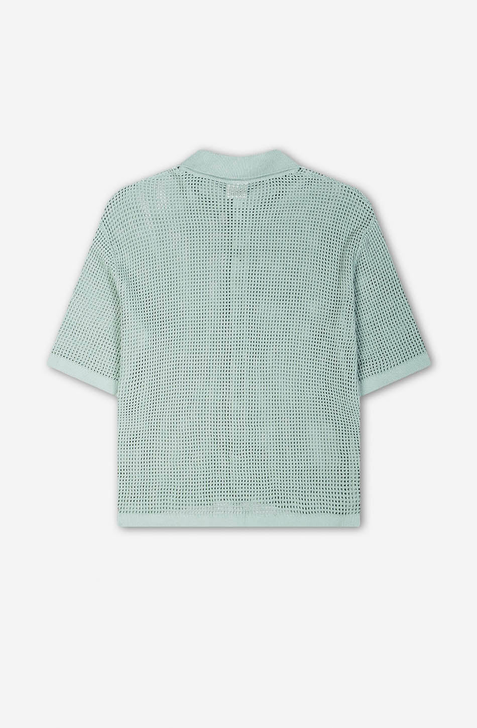 Polo Crochet Water Green