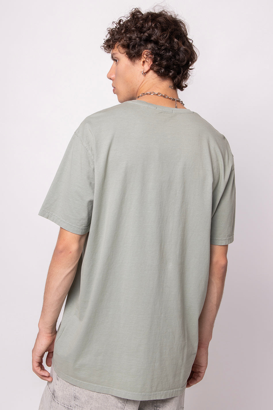 Washed Swans Green T-shirt