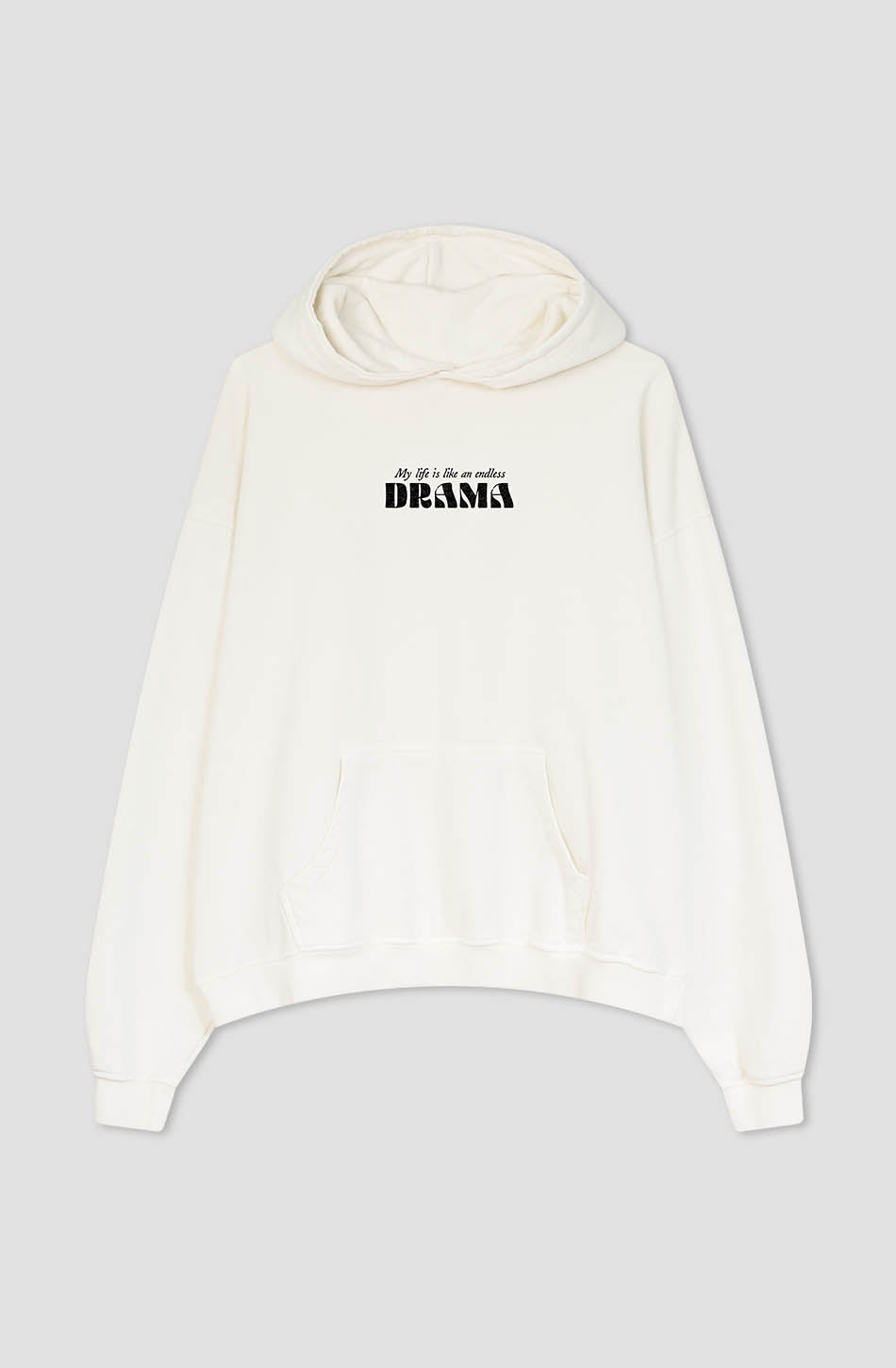 Washed Drama Ivory Sweatshirt