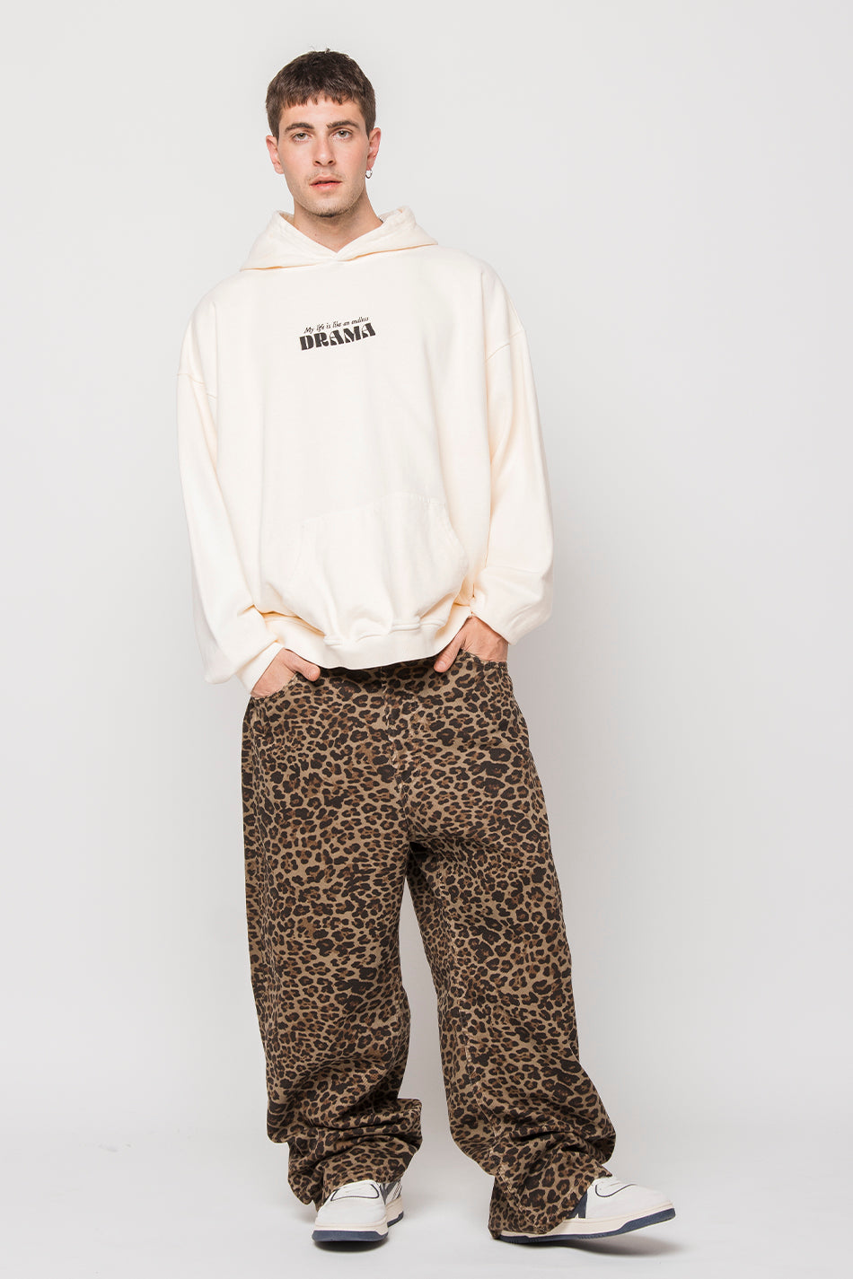 Washed Drama Ivory Sweatshirt