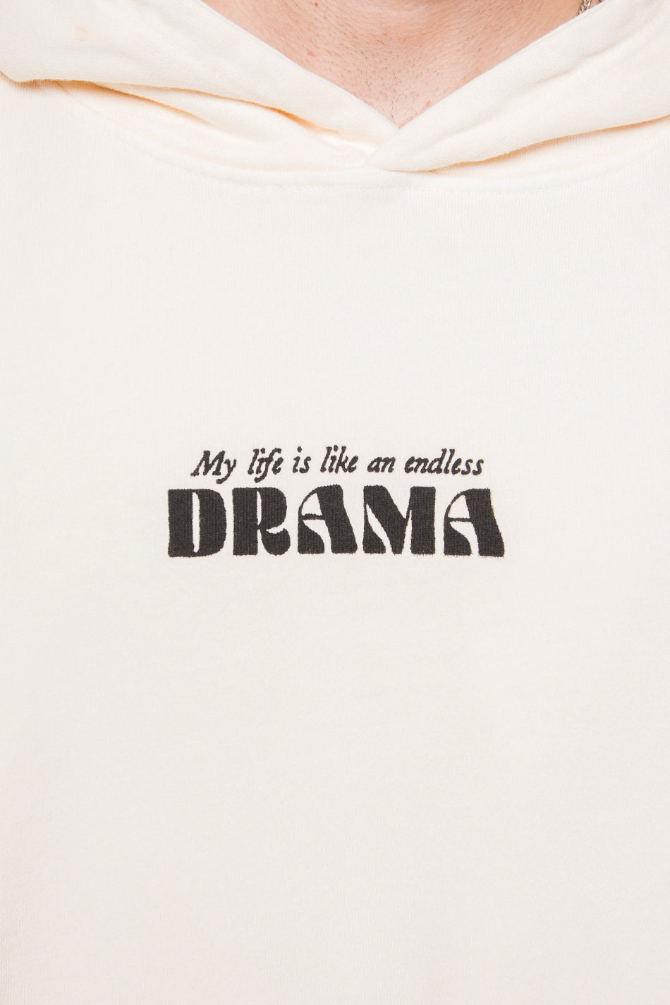 Washed Drama Ivory Sweatshirt