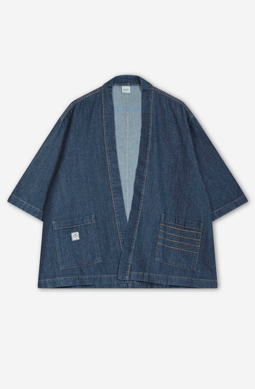 Japanischer Denim-Kimono