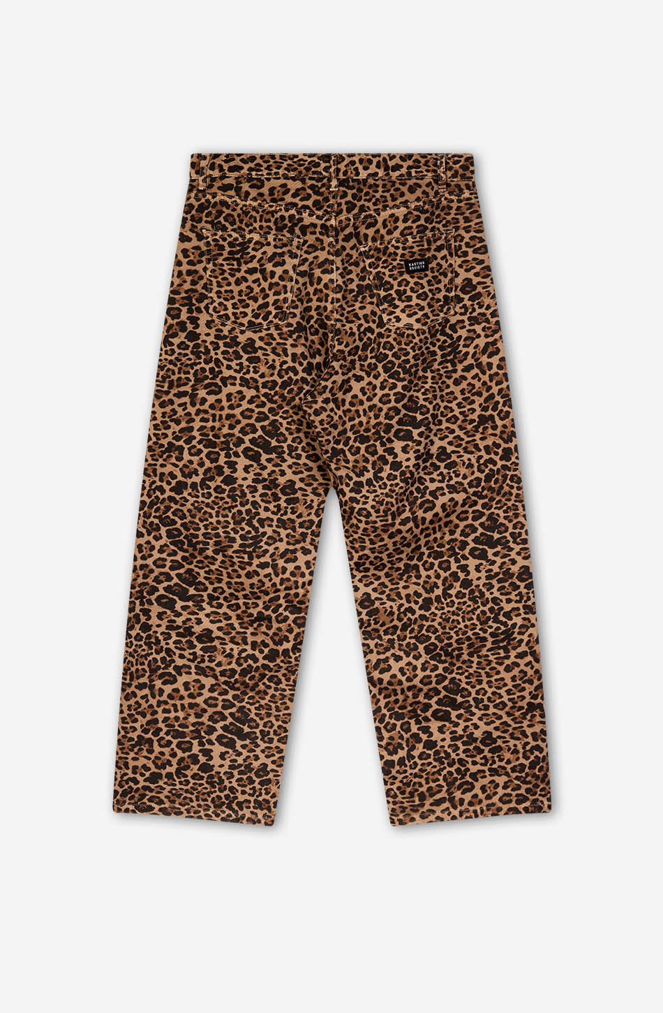 Pantalón Loose Leopard Brown