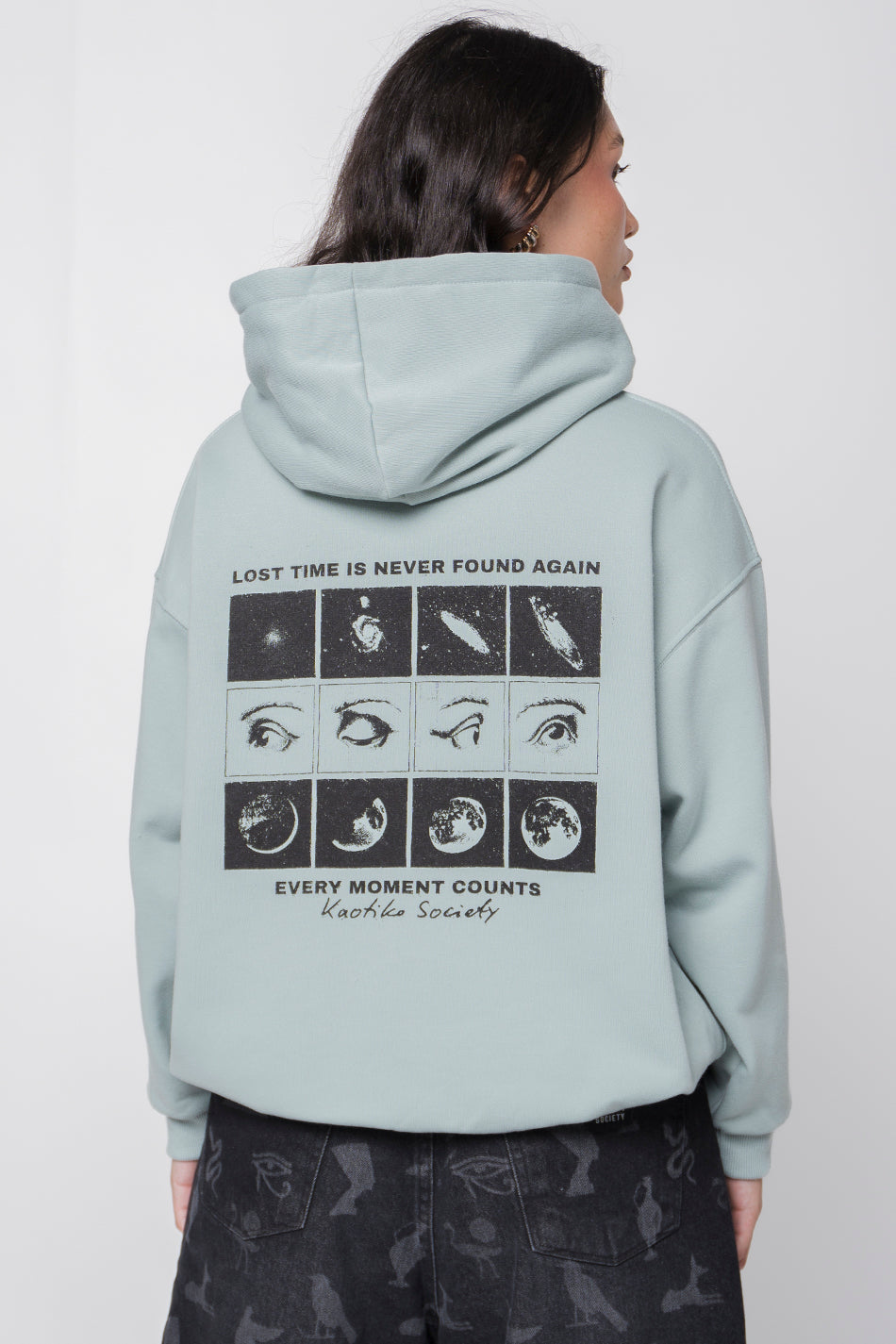 Washed Phases Eyes Cloud Sweatshirt