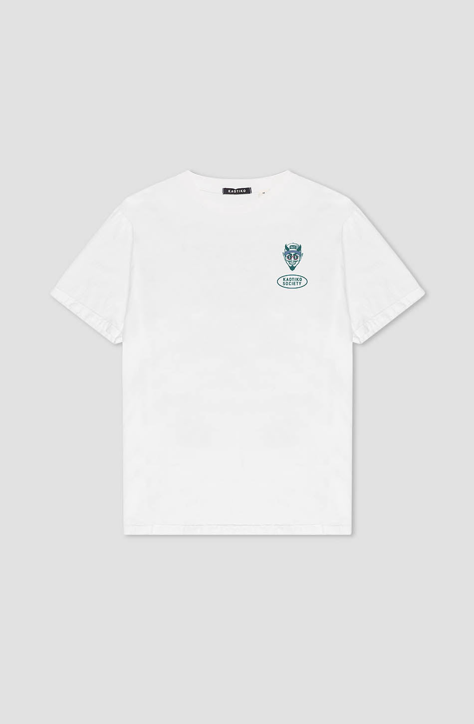 Washed Cold Drinks White T-shirt