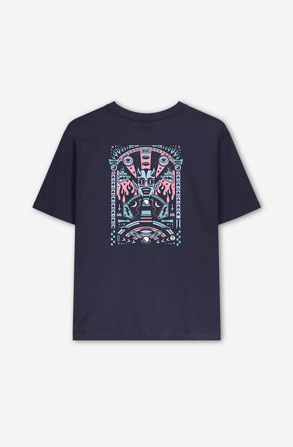 Camiseta Pinball Navy