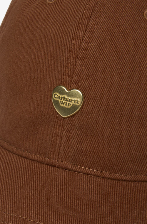 Gorra Carhartt WIP Heart Metal Hamilton Brown