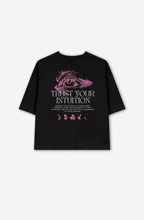 Camiseta Eye Trust Your Intuition Black