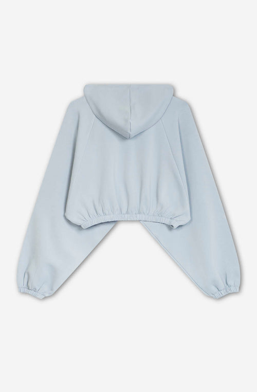 Sweatshirt Zipper Jacket Giulia Interlock Iceberg