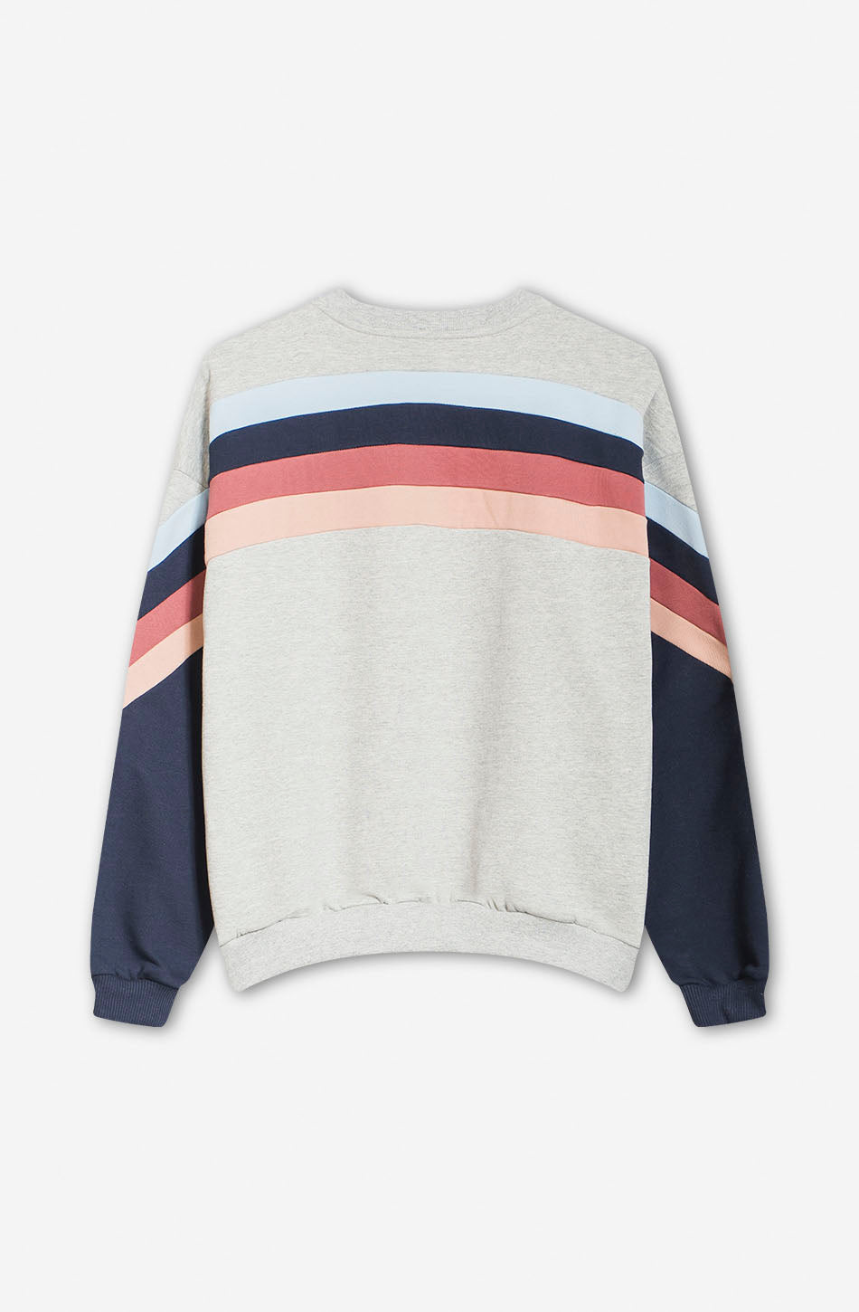 Walker Graues/Marineblaues Sweatshirt