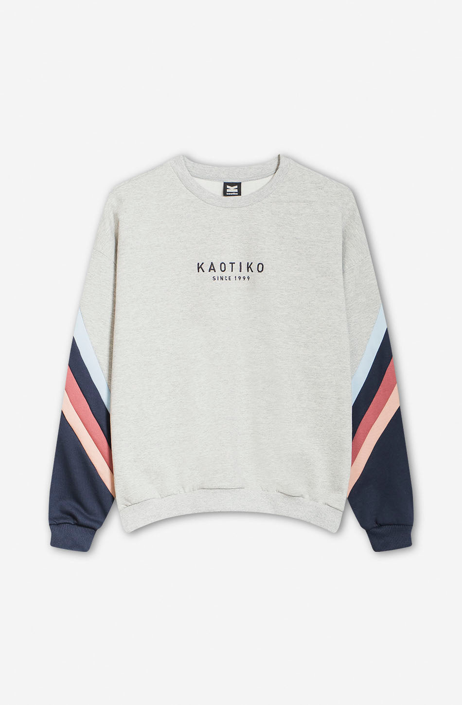 Walker Graues/Marineblaues Sweatshirt