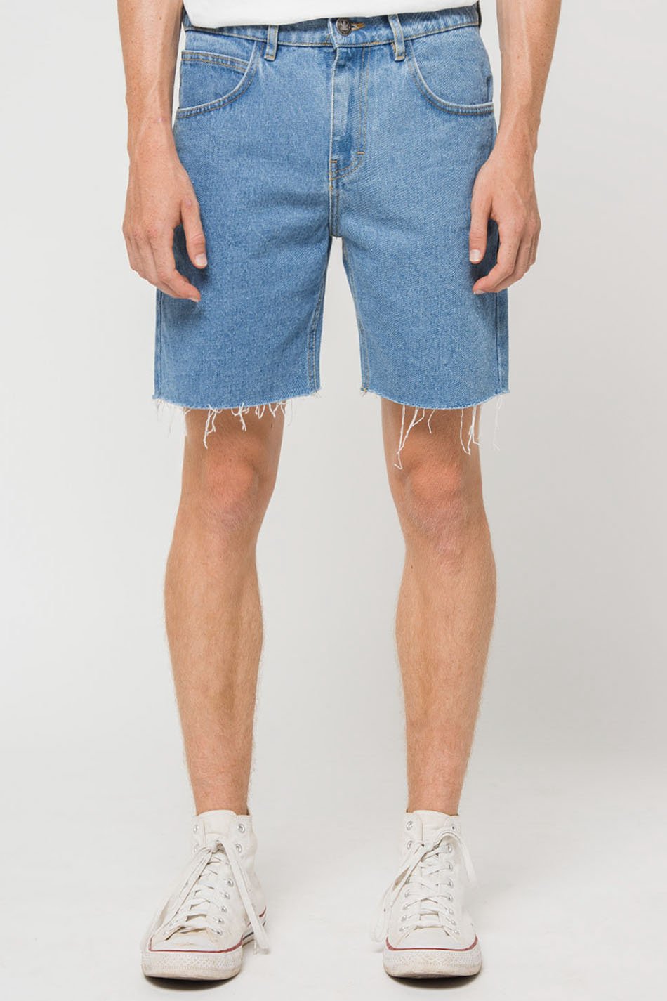 Baggy Denim Bermuda