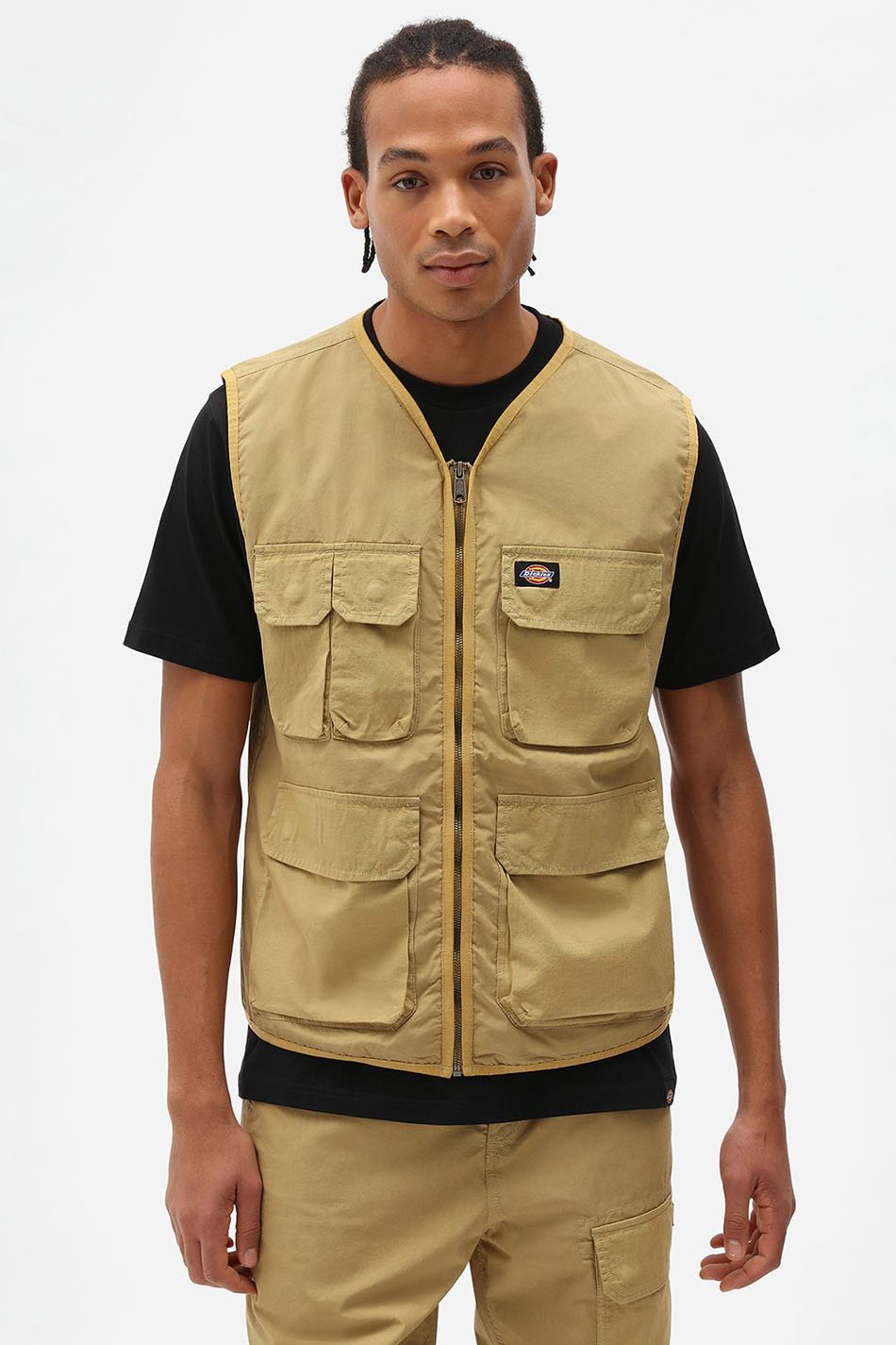 Chaleco Dickies Glydon Caqui Oscuro