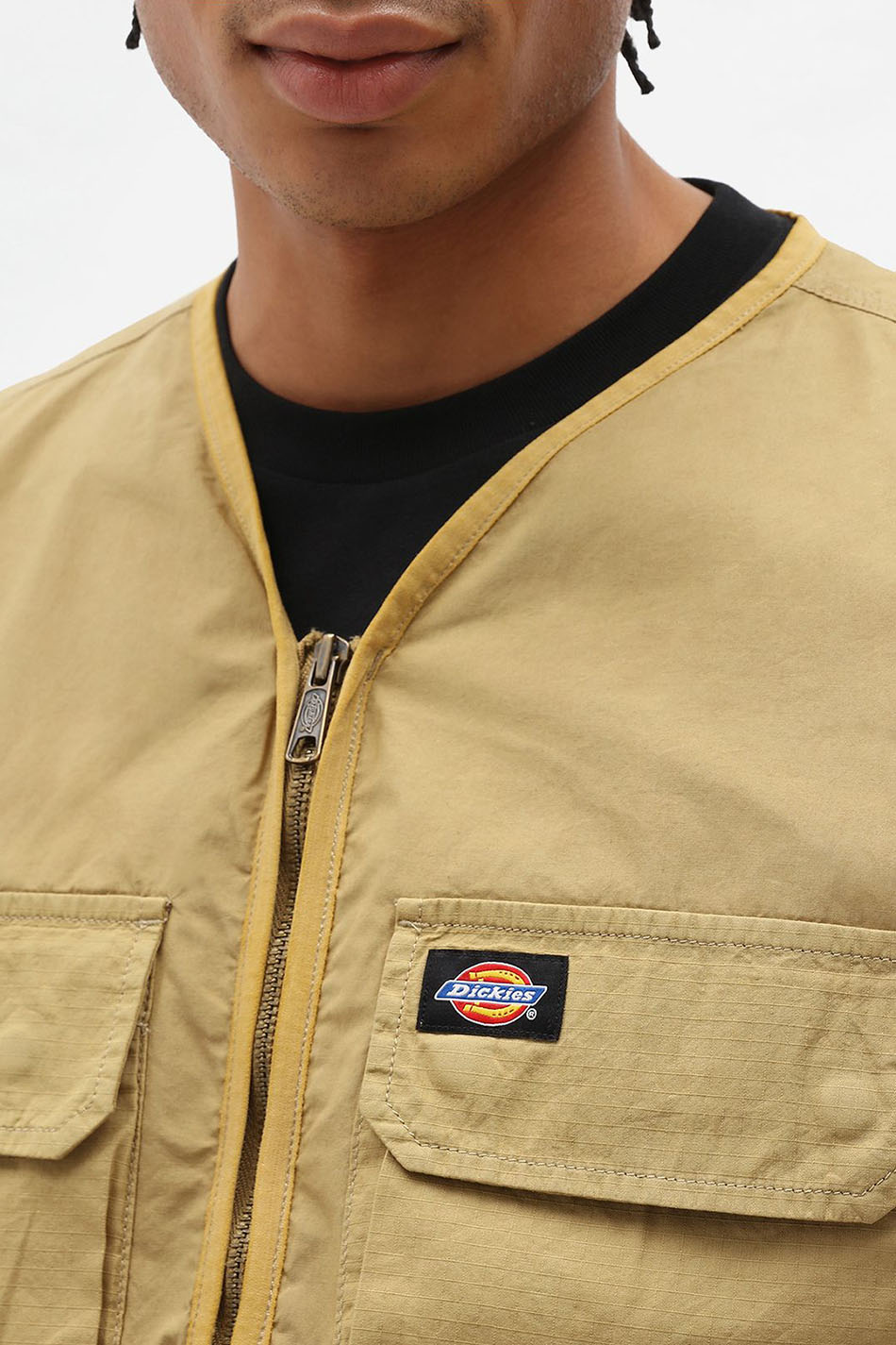 Chaleco Dickies Glydon Caqui Oscuro