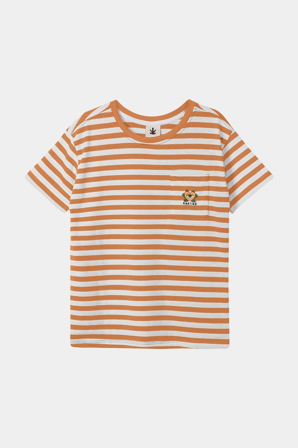 Hazelnut Heart Striped T-shirt