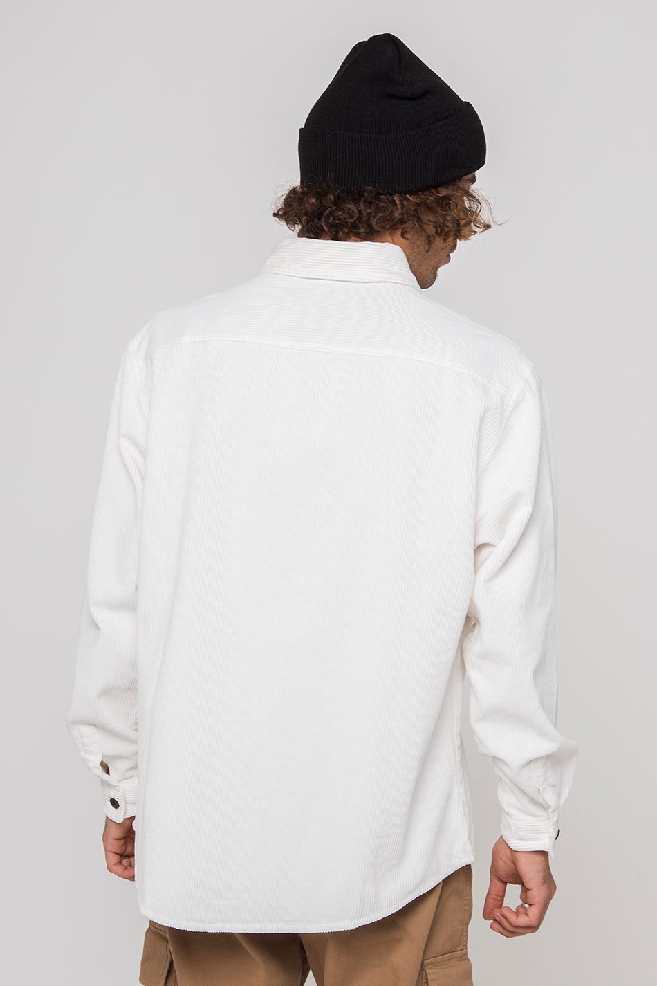 Snake Ivory Corduroy Shirt