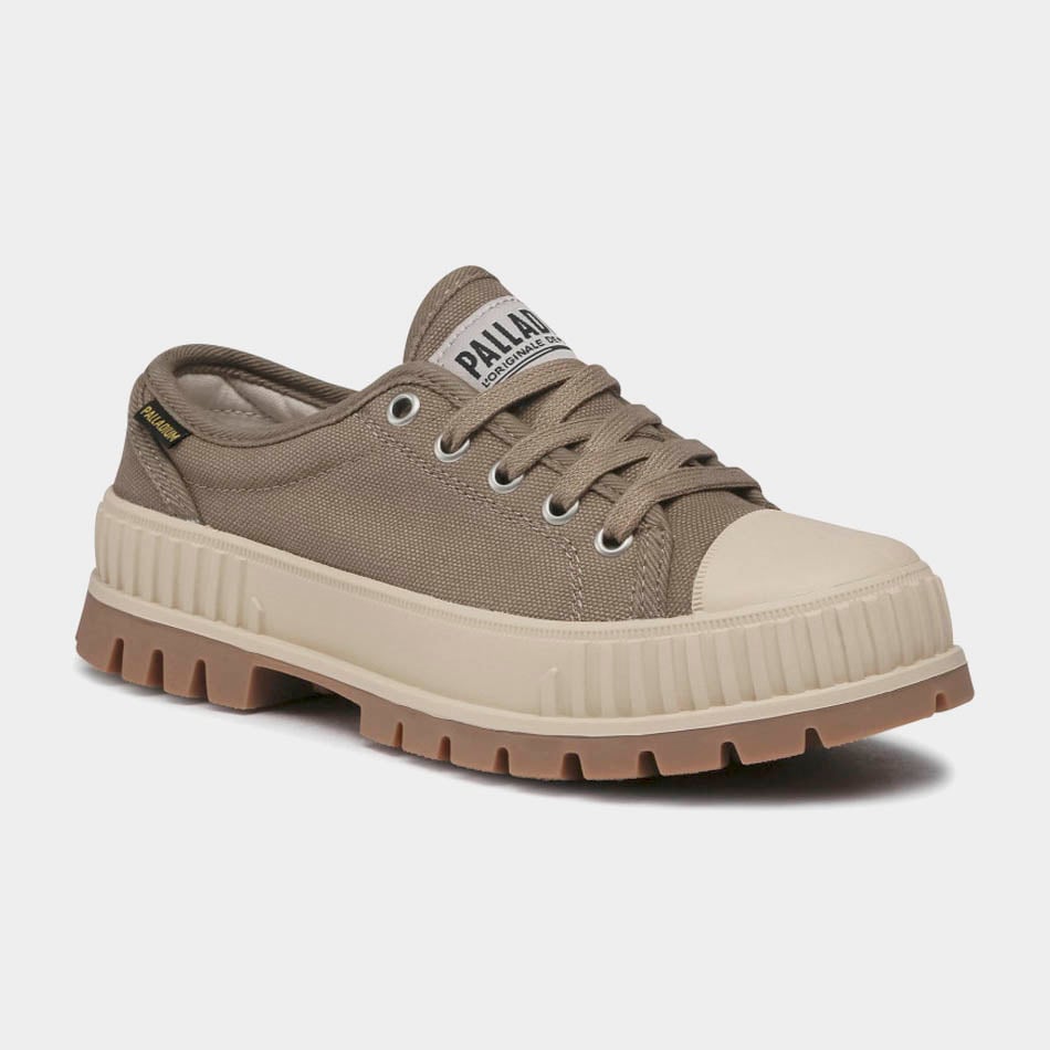 Dusky / Green Palladium Pallashock Trainers