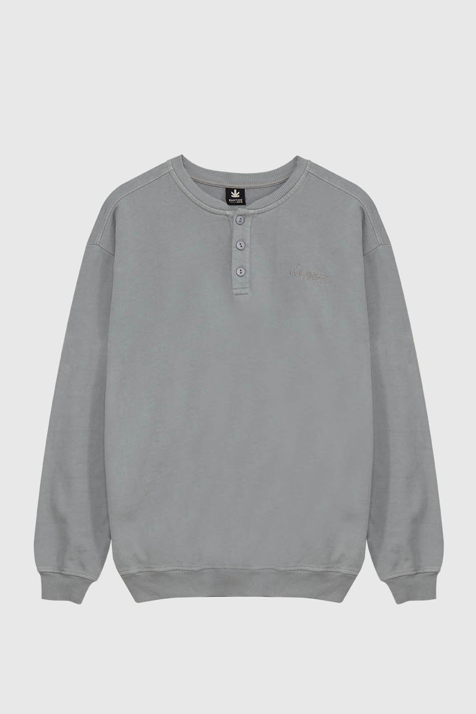 Palid Blue Helmer Washed Sweatshirt