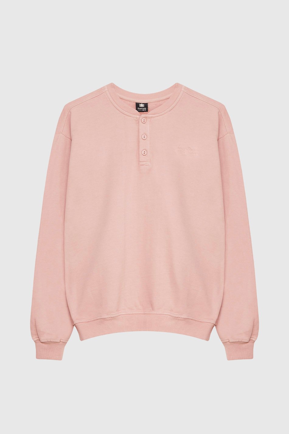 Palid Pink Helmer Washed Sweatshirt