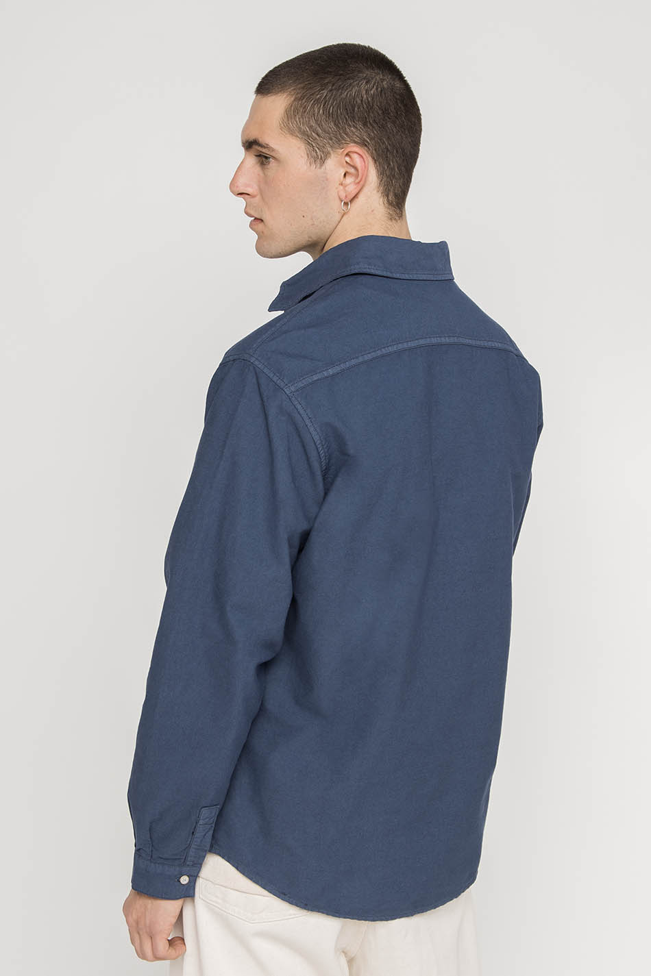 Blue Roger Washed Shirt