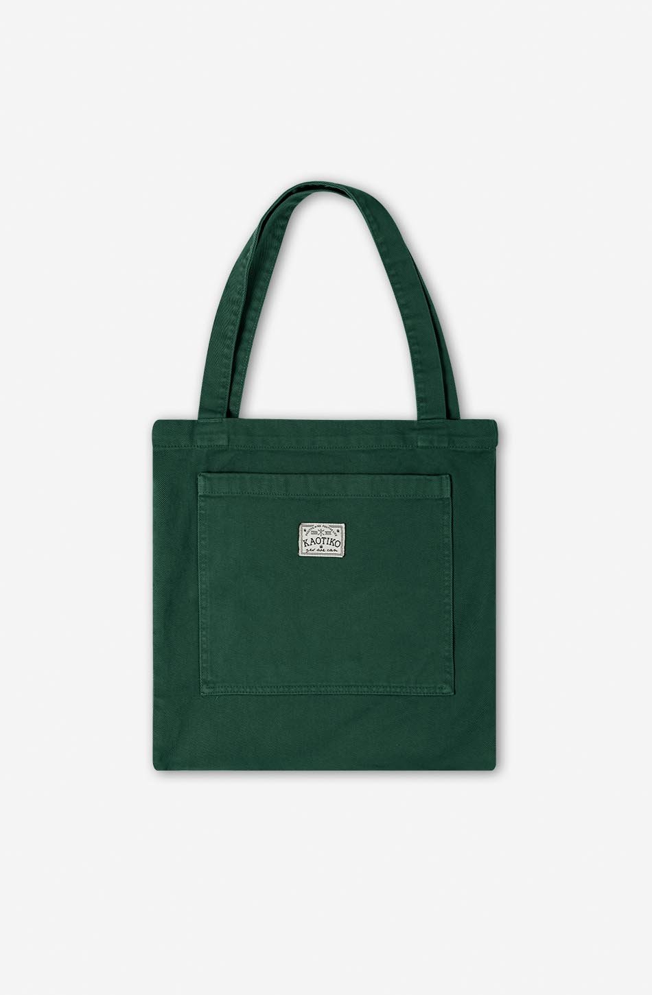 Basil Washed Denim Tote