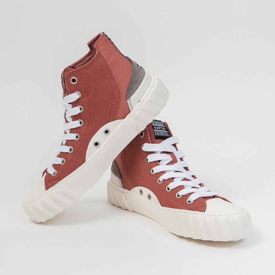 Soft Burgundy Keoni Hightop Trainers