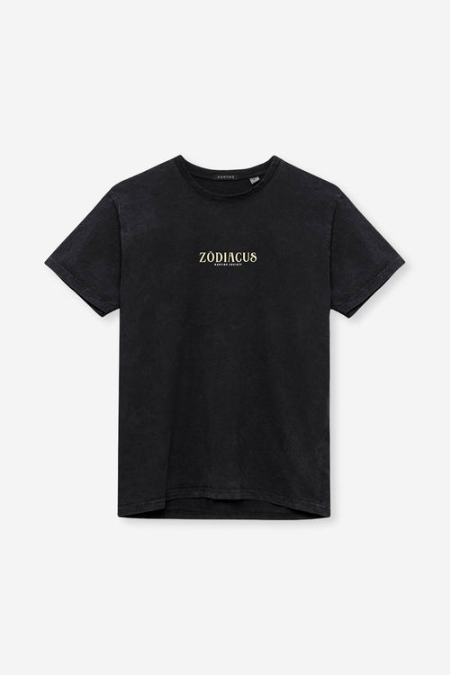 Camiseta Washed Zodiacus Black