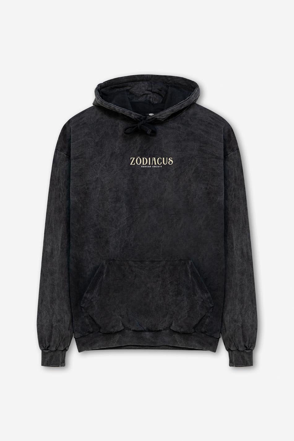 Black Zodiacus Washed Sweatshirt