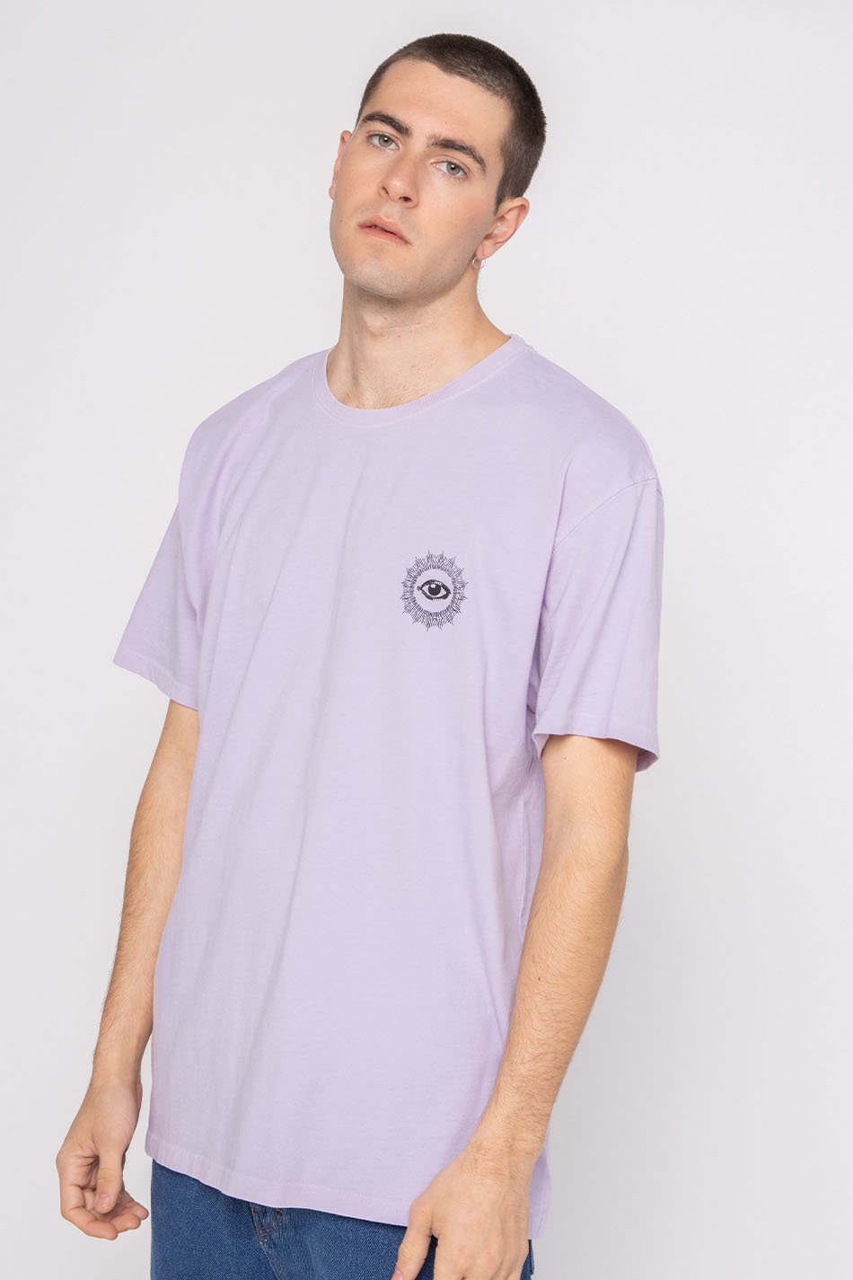 Mauve Liberty Washed T-shirt