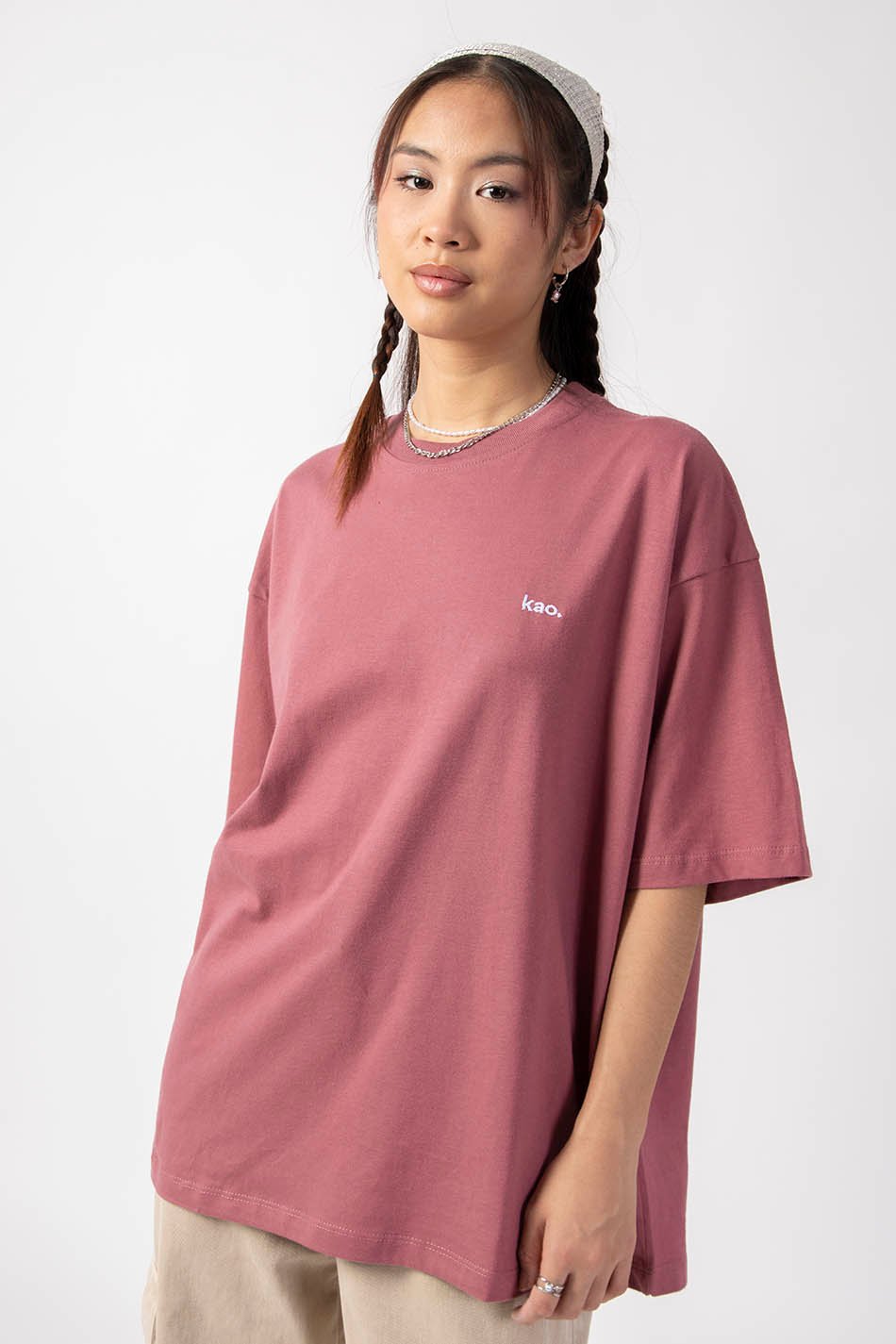 Burgundy Calvin T-Shirt