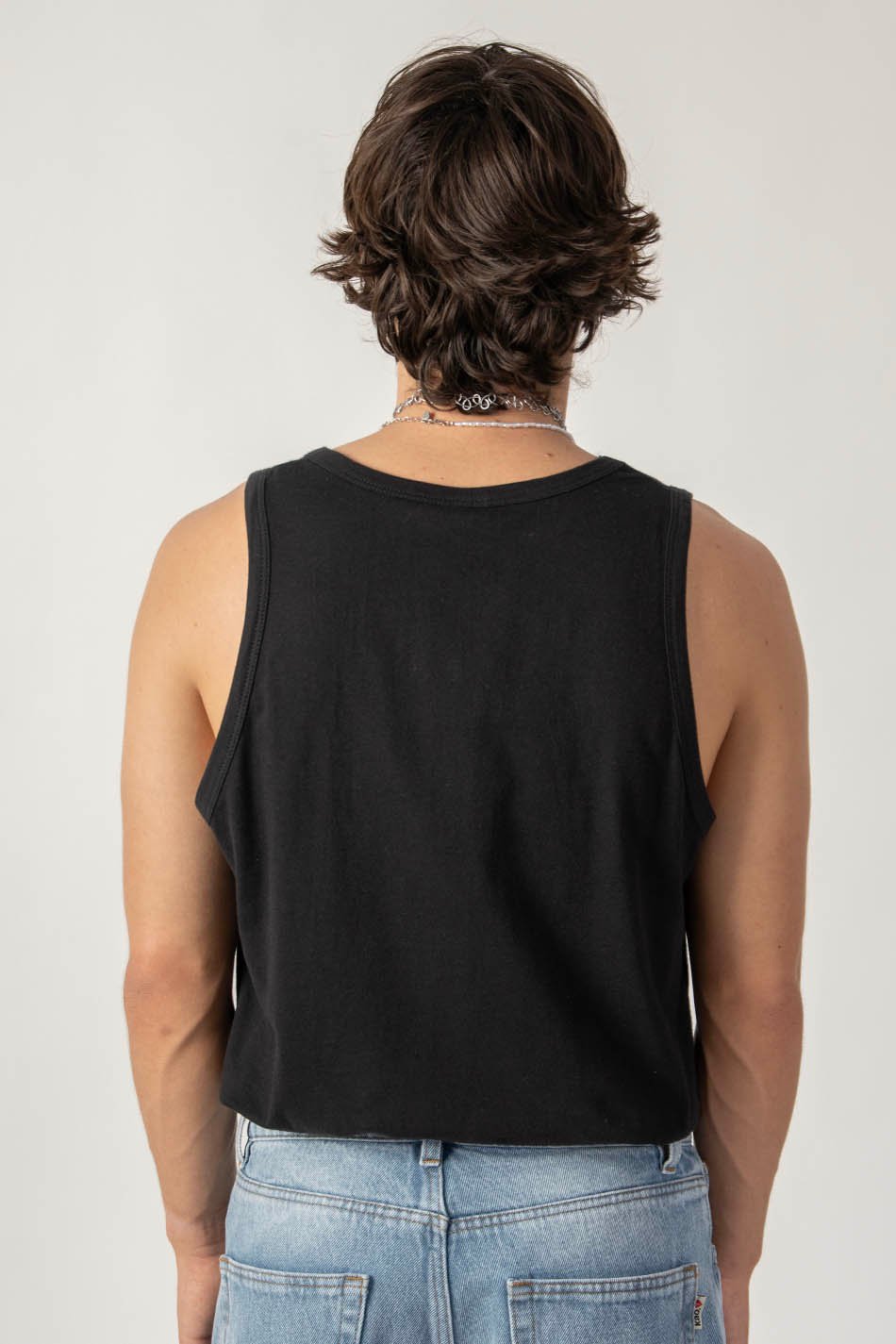 Black Nathan Tank Top