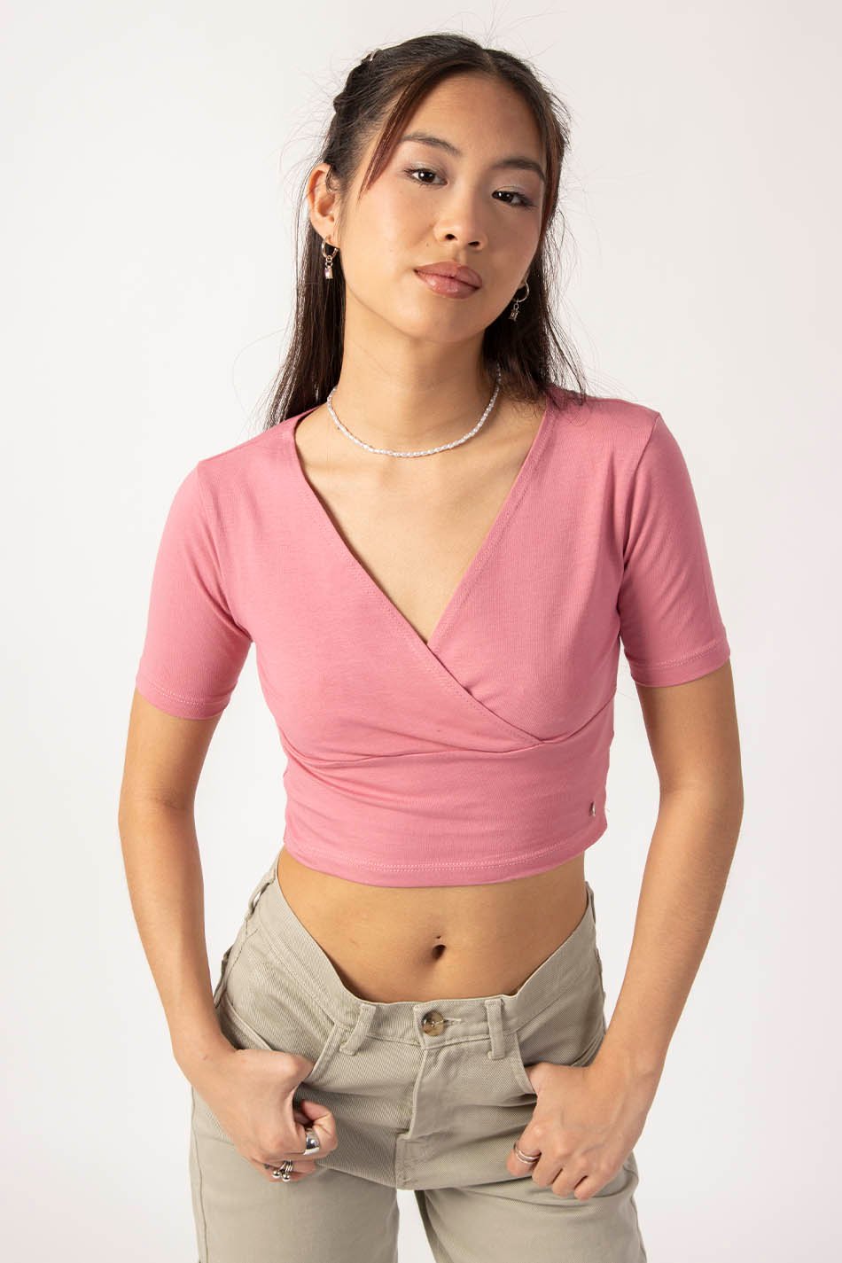 Marge Pink Flamingo Top