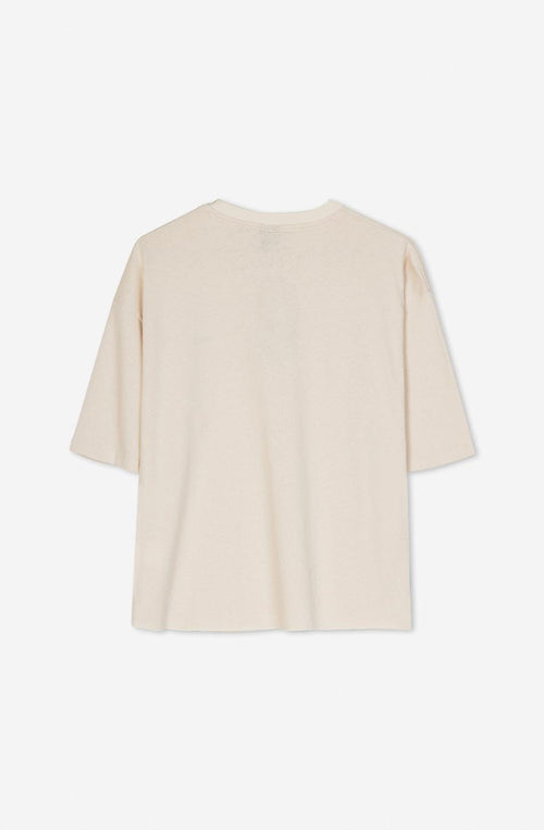 T-shirt Calvin Cropped Organic Cotton