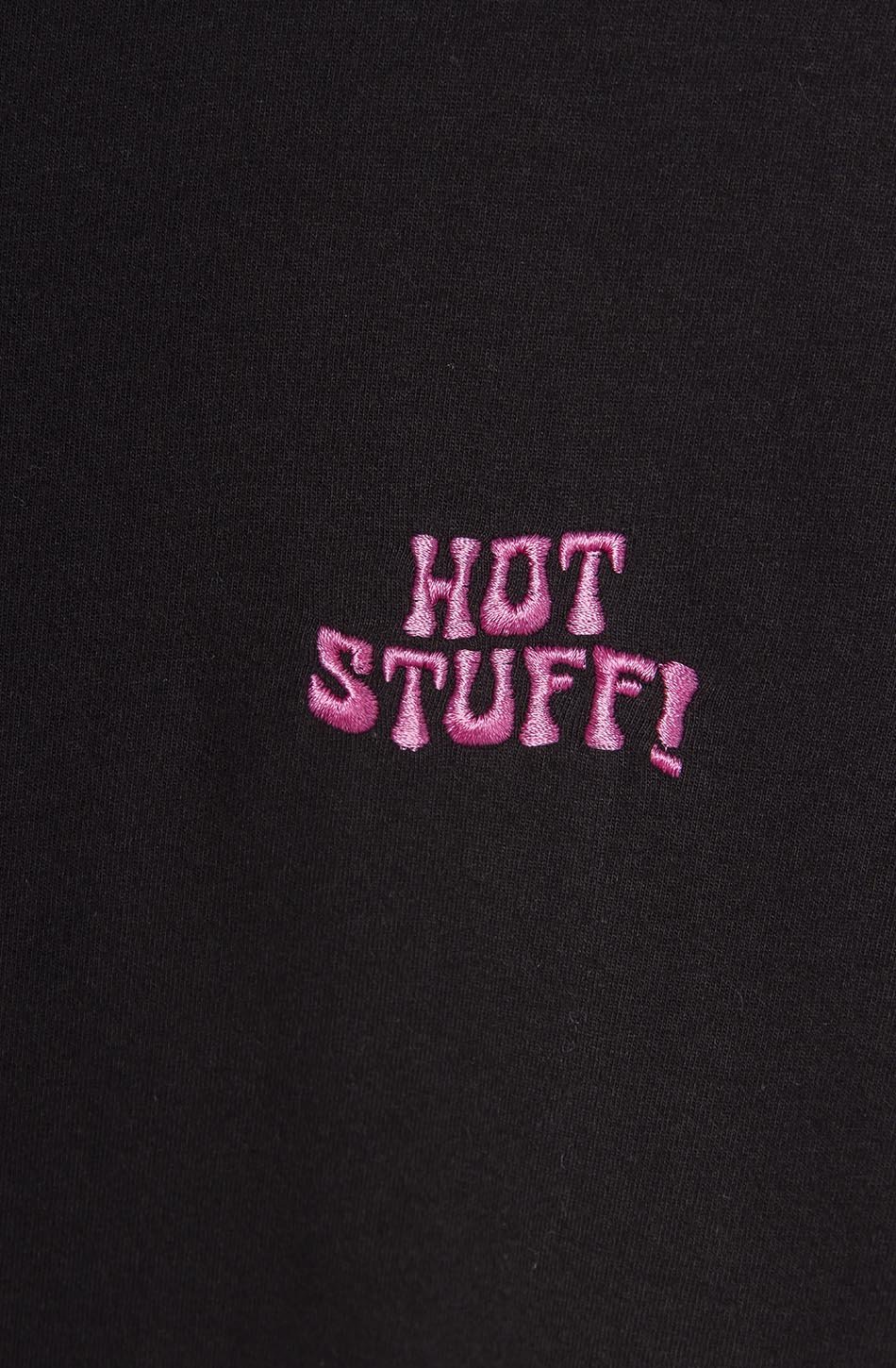 Hot Stuff Heart Black T-Shirt