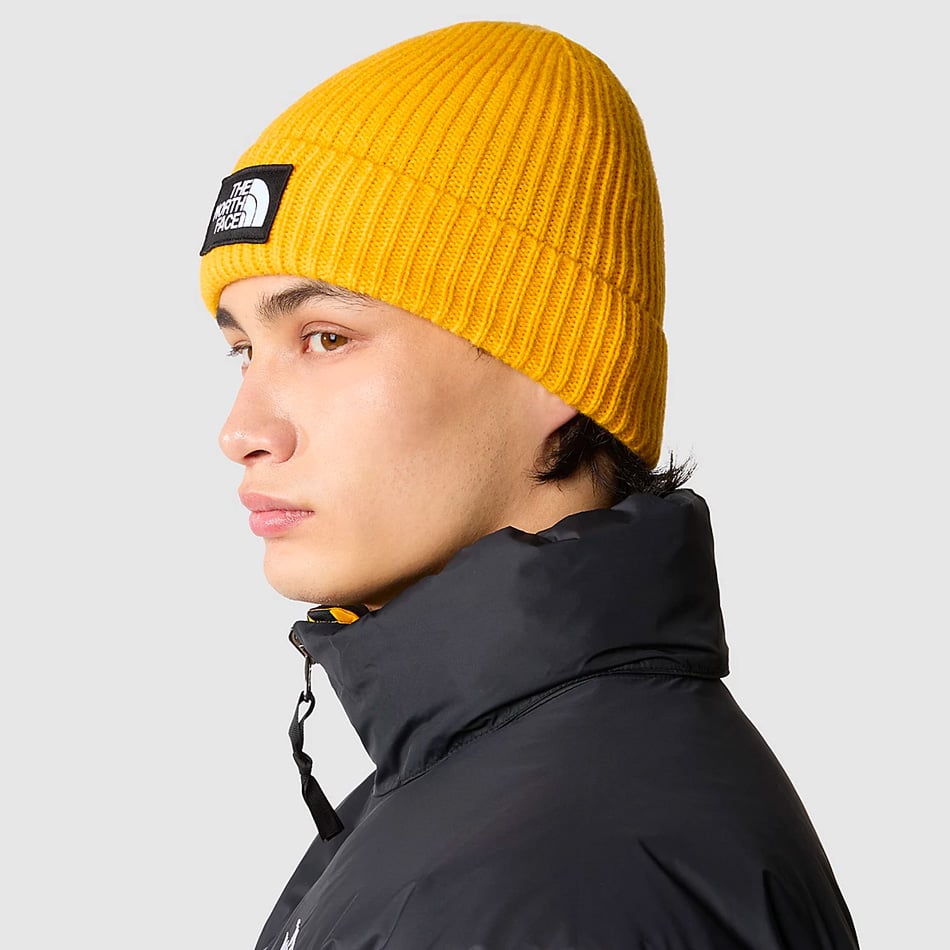 Gorro The North Face Logo Box Cuffed Yellow