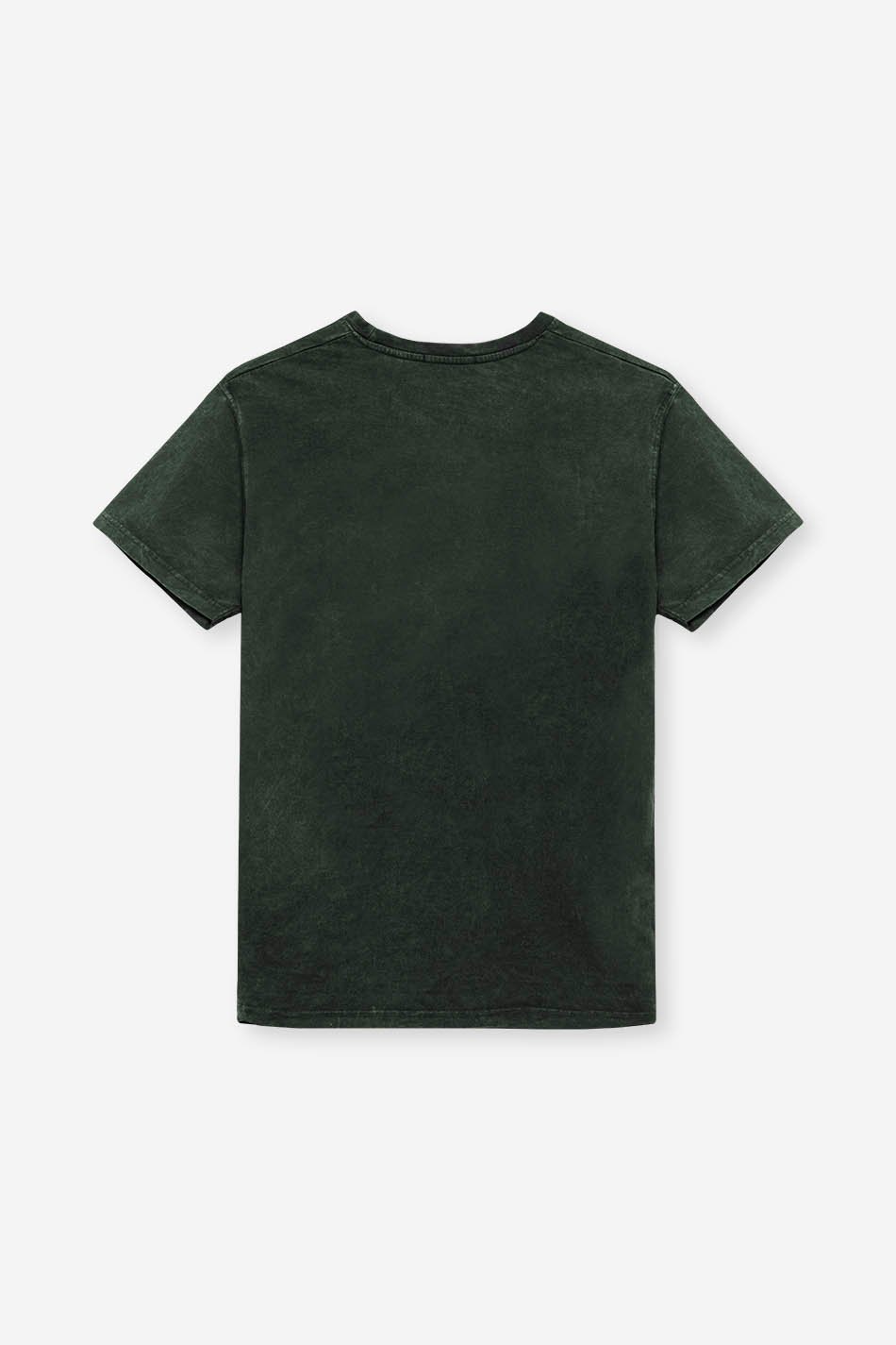 T-shirt Washed Pomerania Dark Green