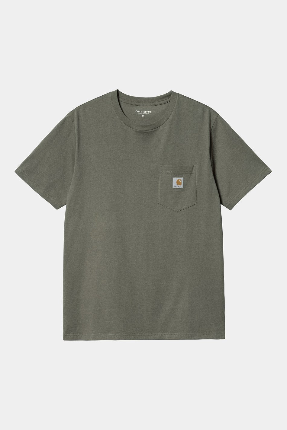 I030434-1ND S/S POCKET T-SHIRT SMOKE GREEN