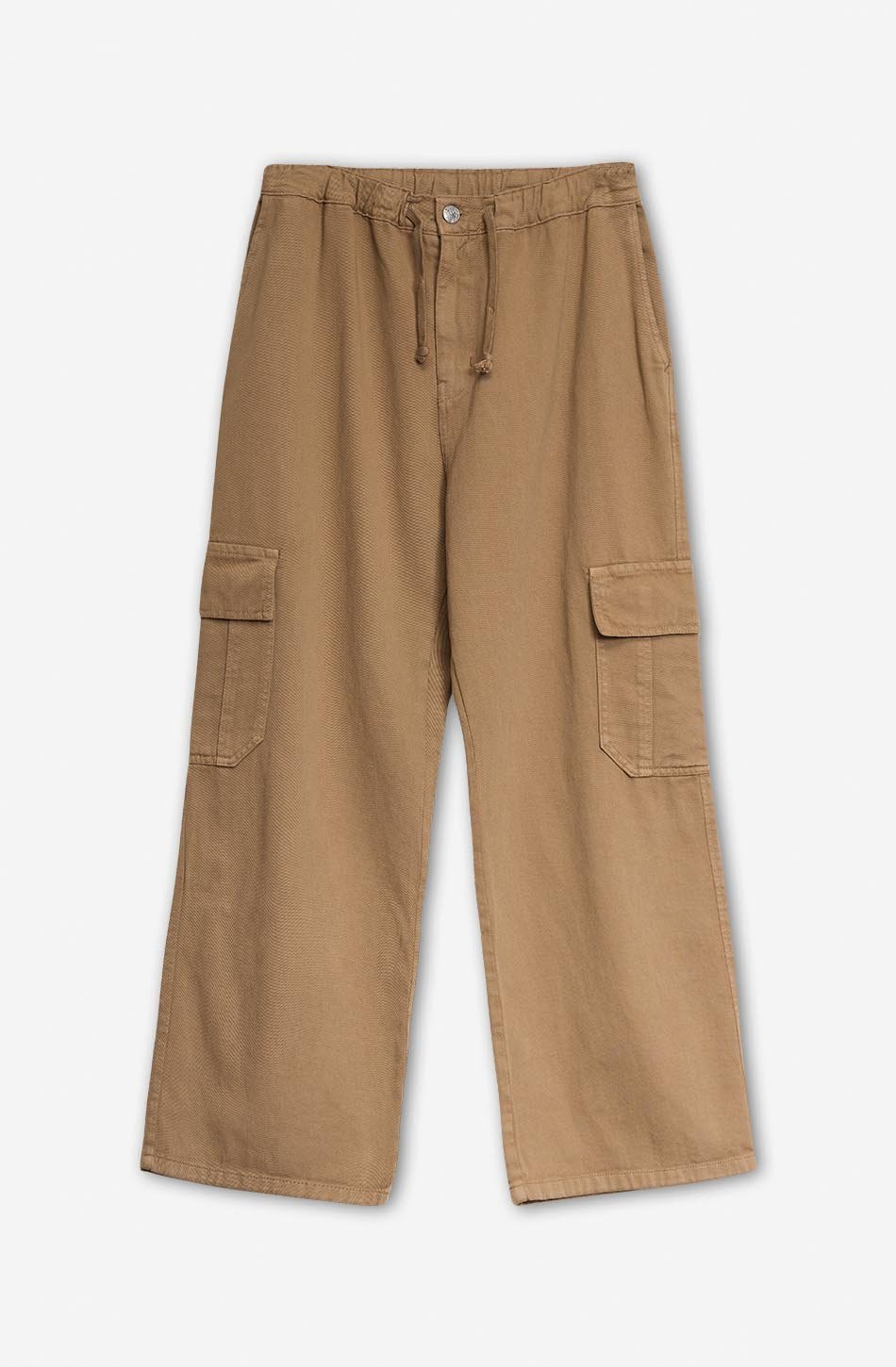 Pantalon Casual Cargo Pocket Toast