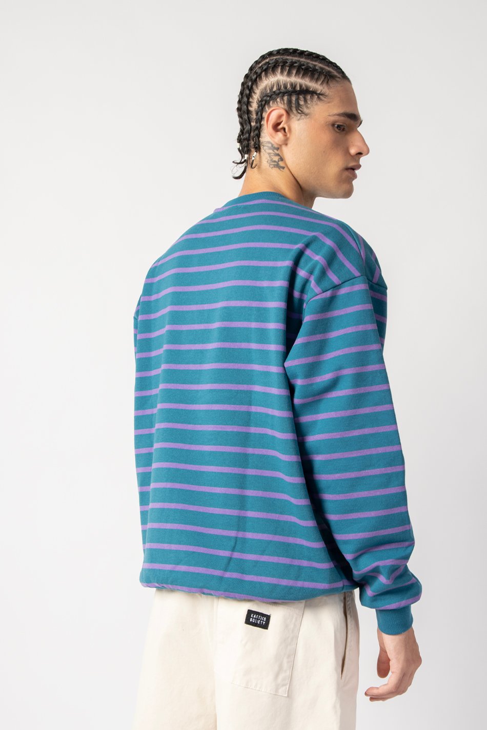 Kao Spuce Striped Sweatshirt