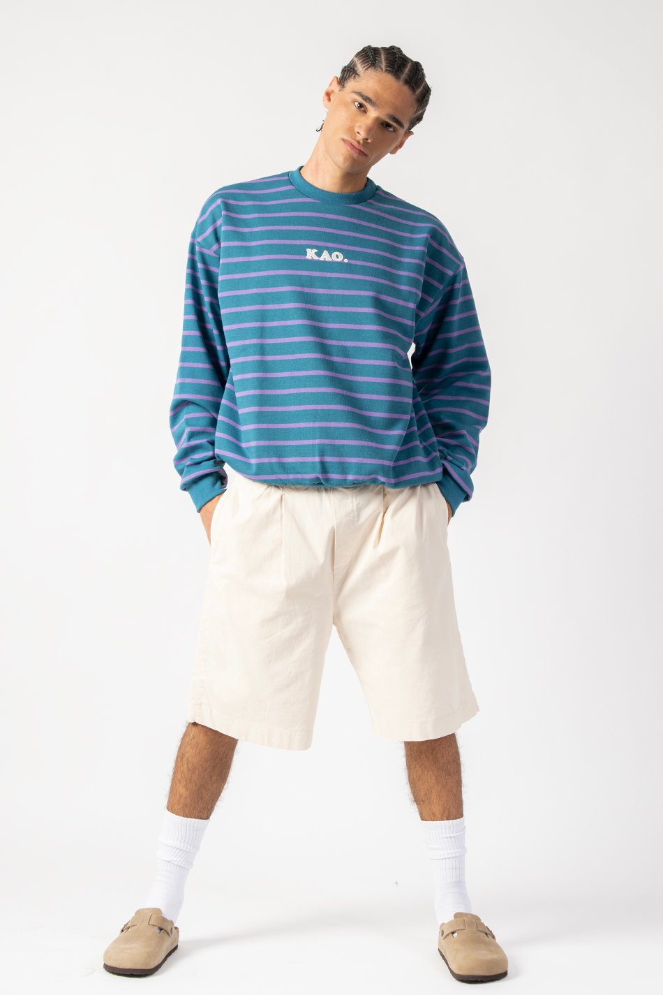 Kao Spuce Striped Sweatshirt