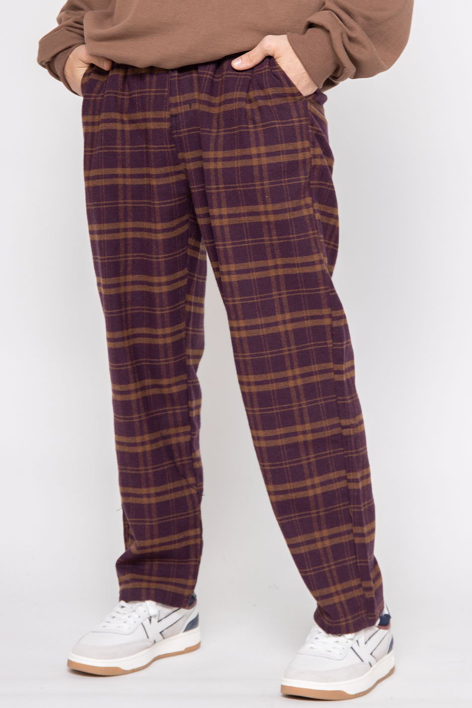 Pantalon Habana Tagid Check Garnet