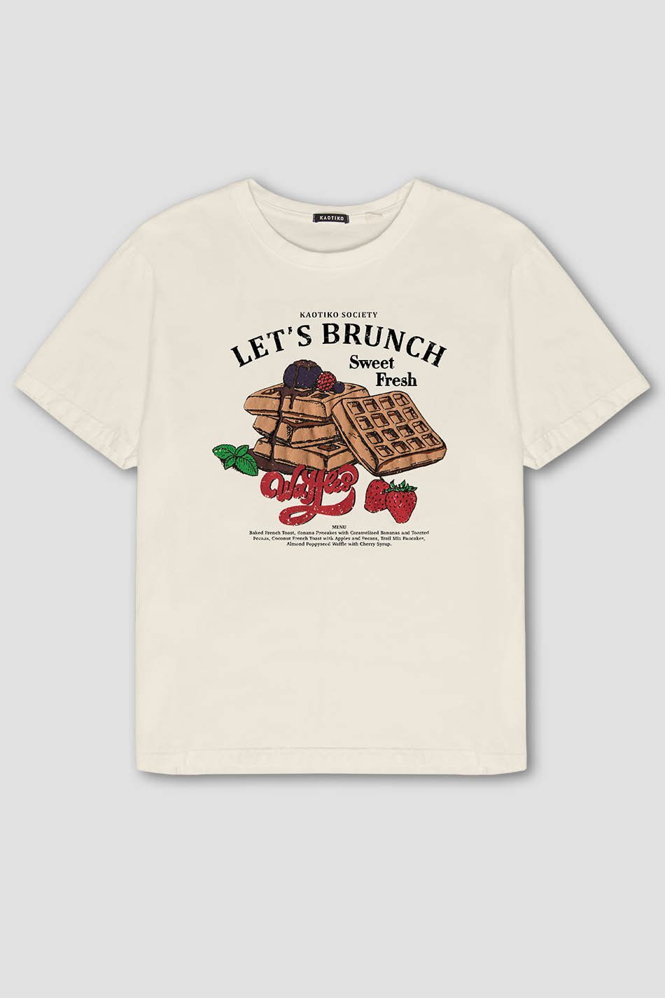 Let’s Brunch Washed T-shirt