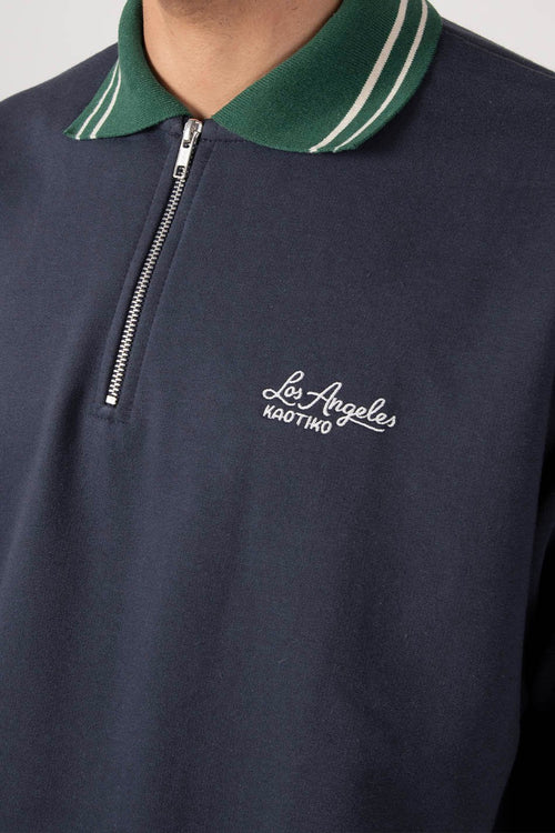 Navy/ Green Los Angeles Sweatshirt