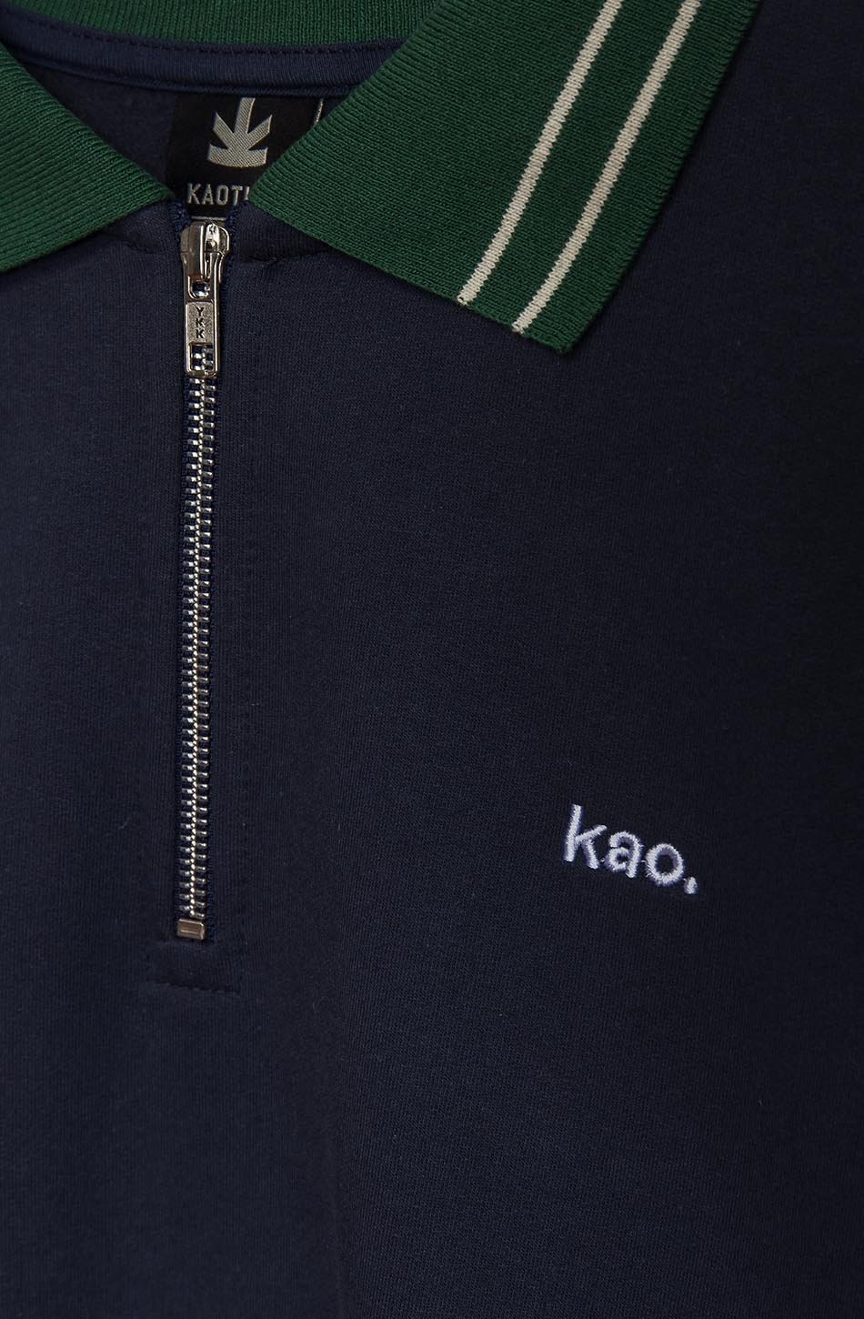 Emil Navy / Green Sweatshirt