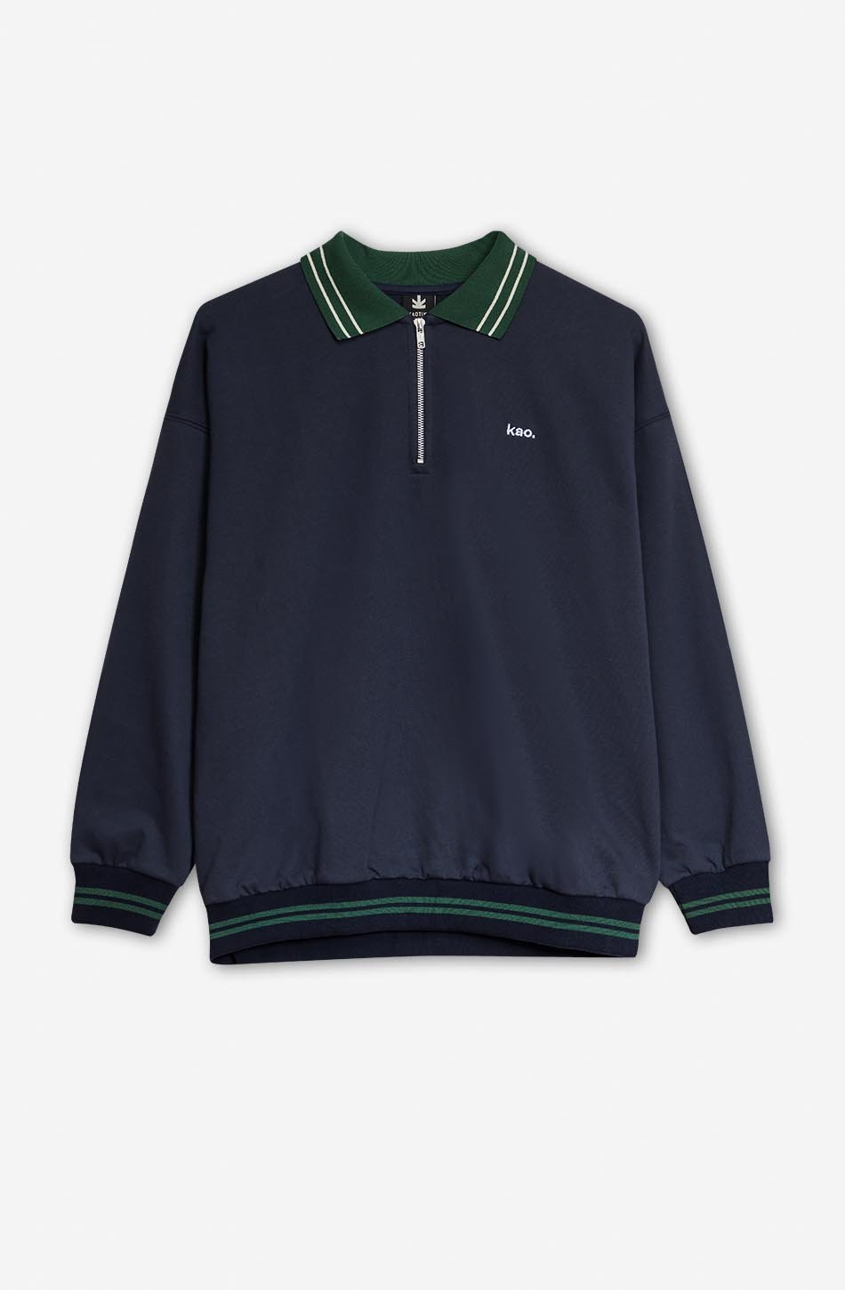 Emil Navy / Green Sweatshirt