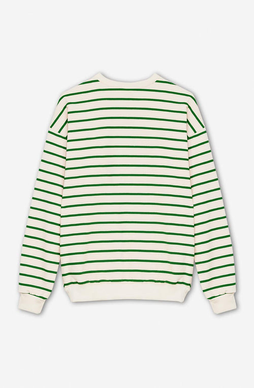 Sweat Heart Stripes Green/Ivory