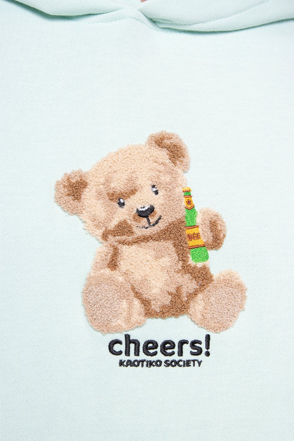 Sudadera Bear Cheers Green Water