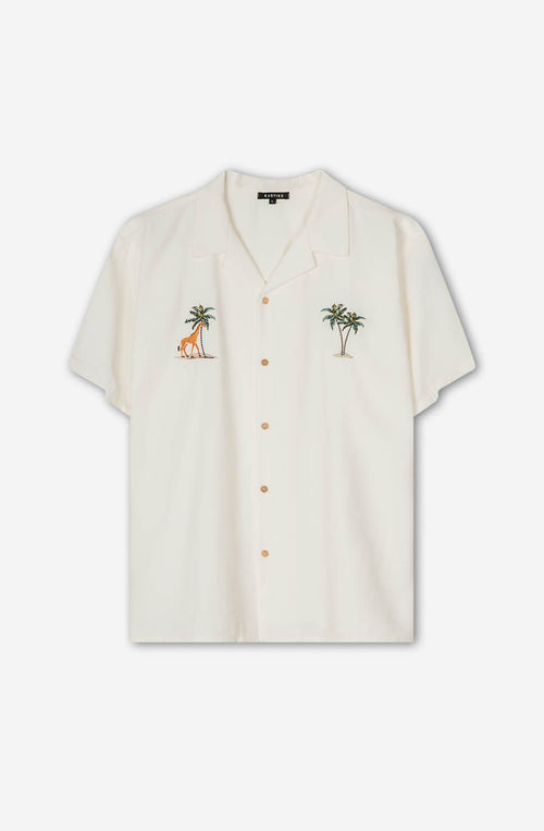 White Palm Safari Shirt
