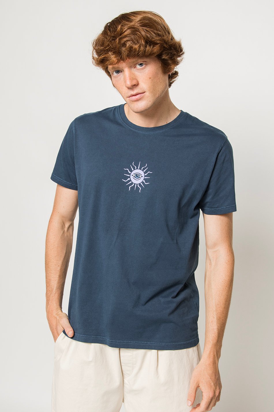 Navy Planet Z Washed T-shirt